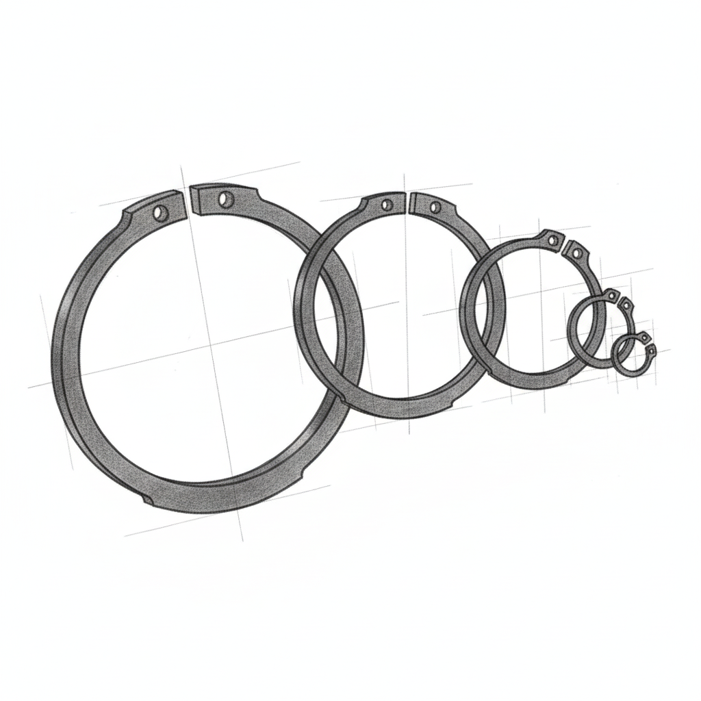 DIN 471 (A) Стопорное кол...